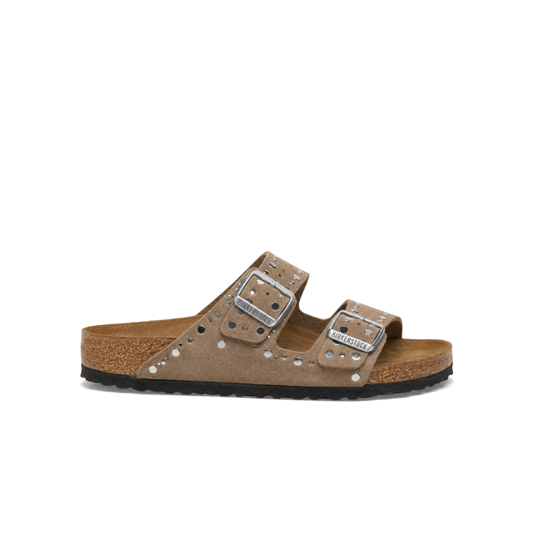 Birkenstock Arizona Rivet Studded Taupe