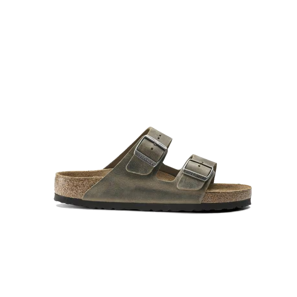 Birkenstock Arizona Soft Footbed Faded Khaki