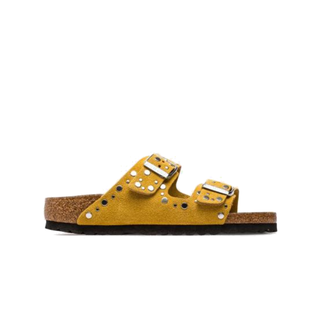 Birkenstock Arizona Rivet Studded Yellow