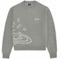 Broken Planet Knit Sweater Heather Grey