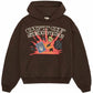 Broken Planet Out Of Service Hoodie Brown