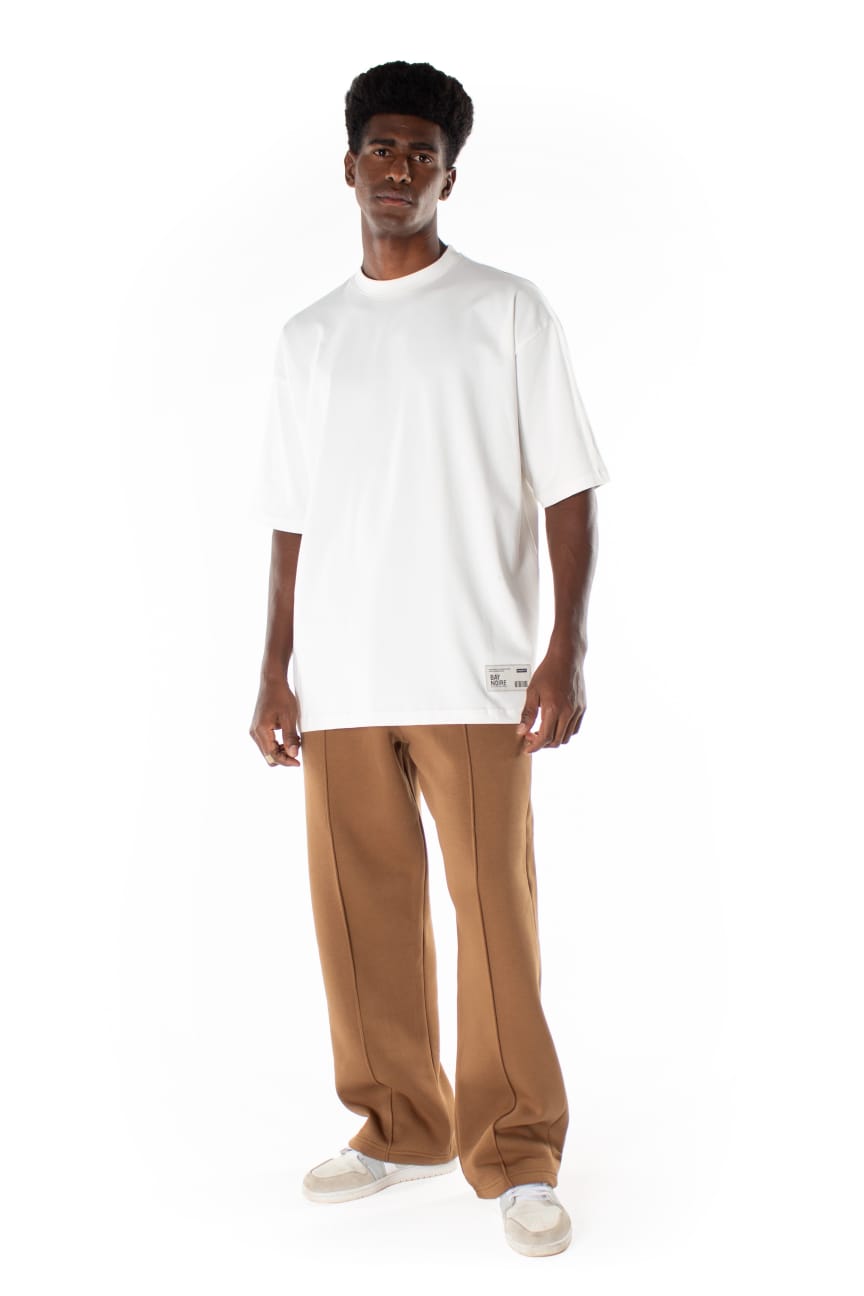 BAYNOIRE Brown Wide Leg II Sweatpants