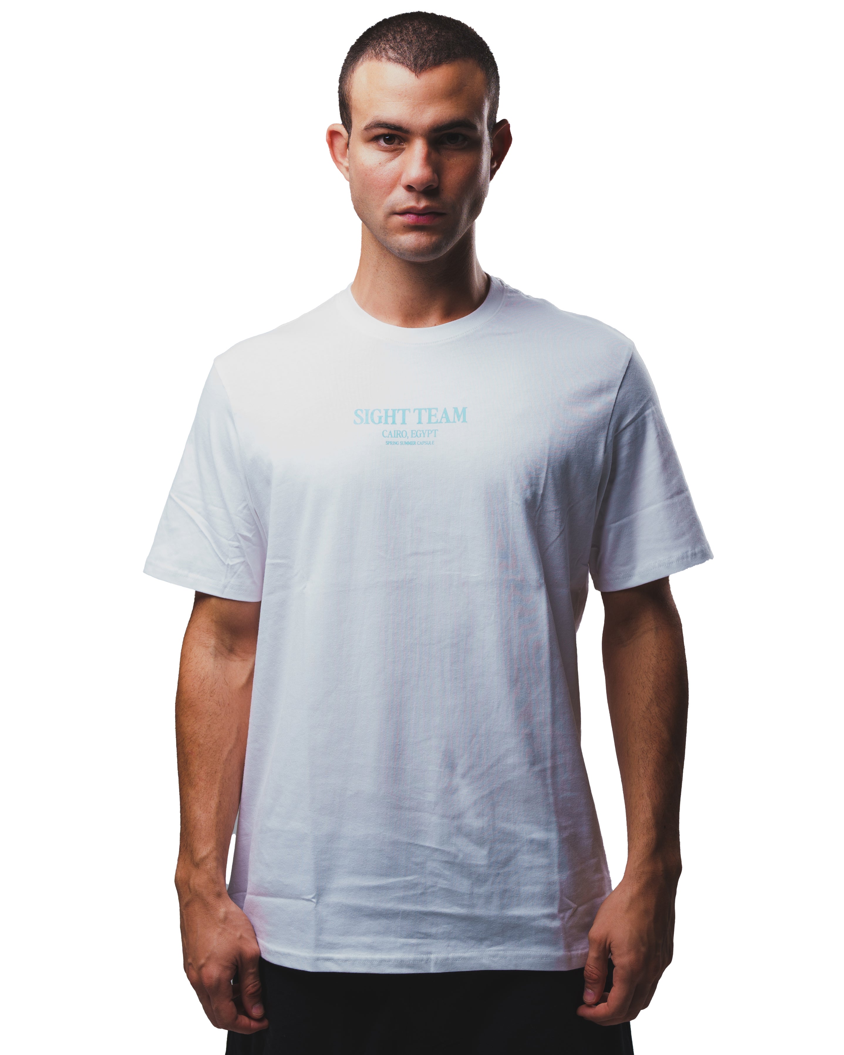 SIGHT Team Blue on White T-Shirt
