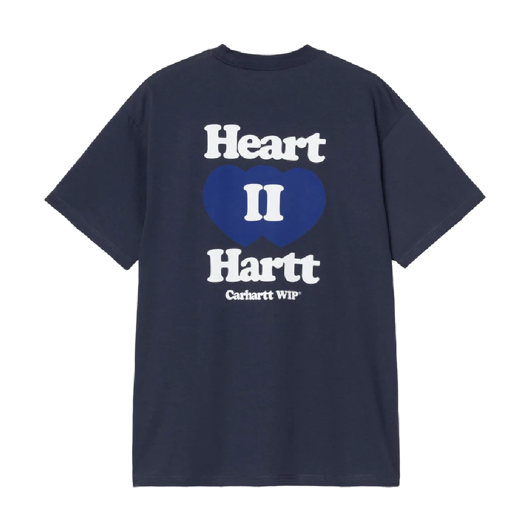 Carhartt WIP Heart II Hartt T-Shirt Blue