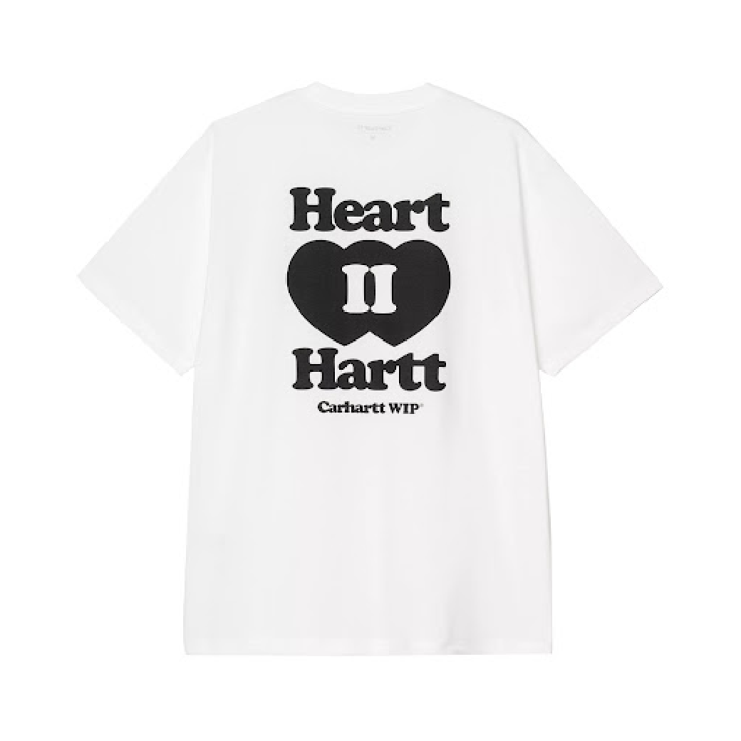 Carhartt WIP Heart II Hartt T-Shirt White