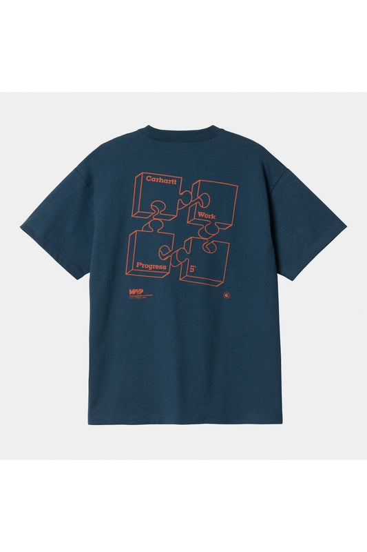 Carhartt WIP Assemble Navy T-Shirt