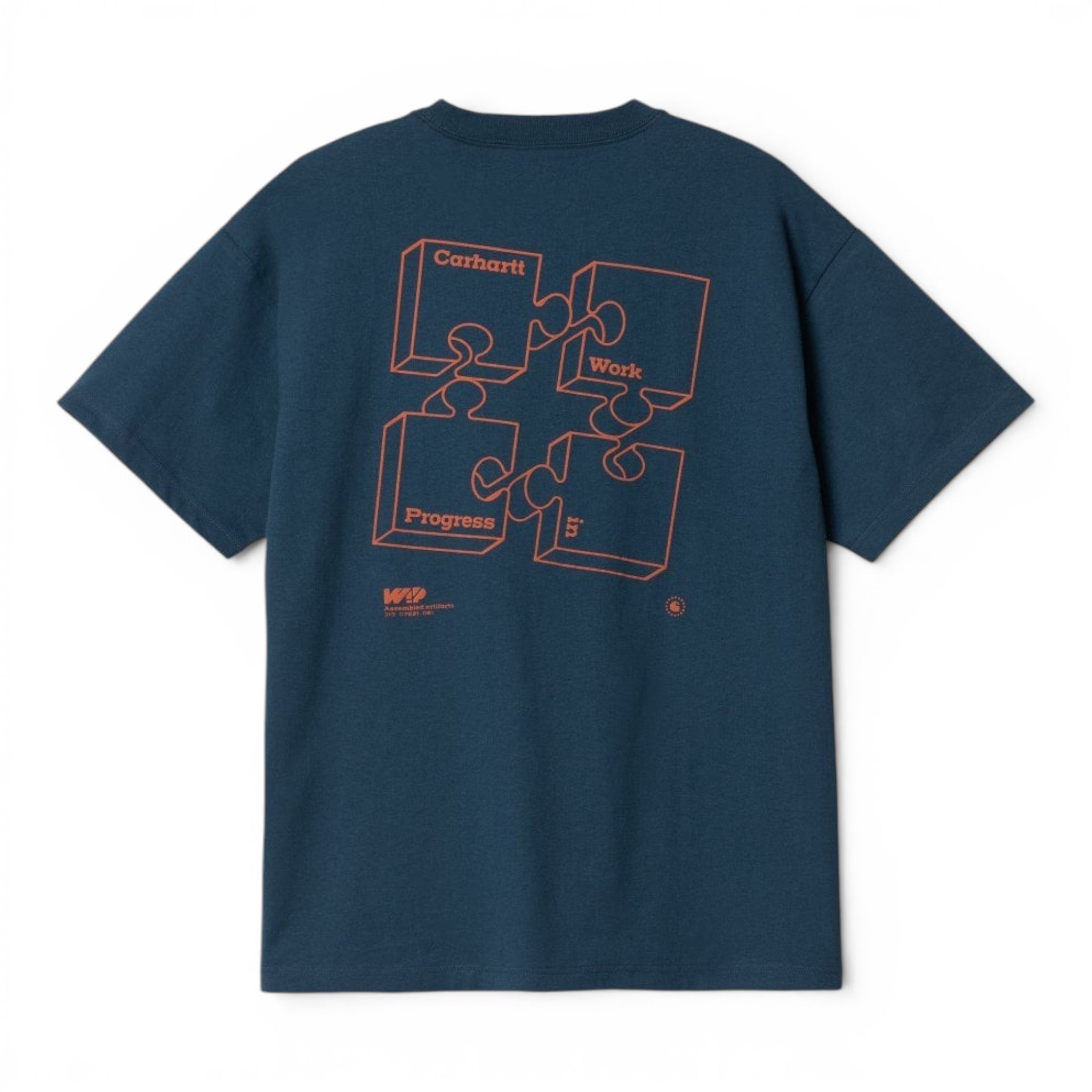 Carhartt WIP Assemble Navy T-Shirt
