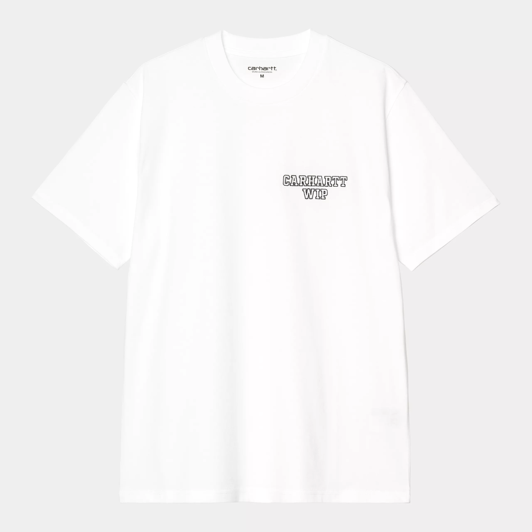 Carhartt WIP S/S Alumni White T-Shirt