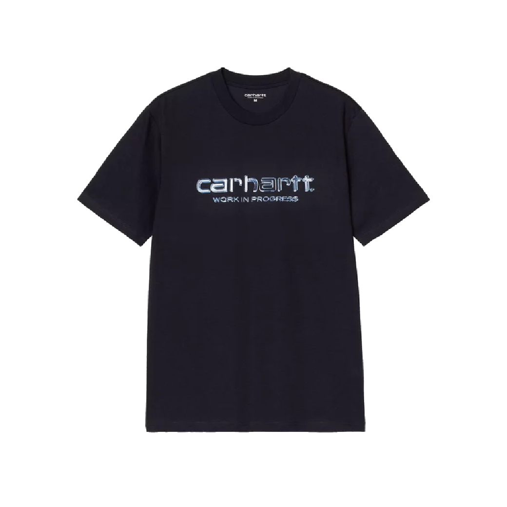 Carhartt WIP Solar Chrome Script Black T-Shirt