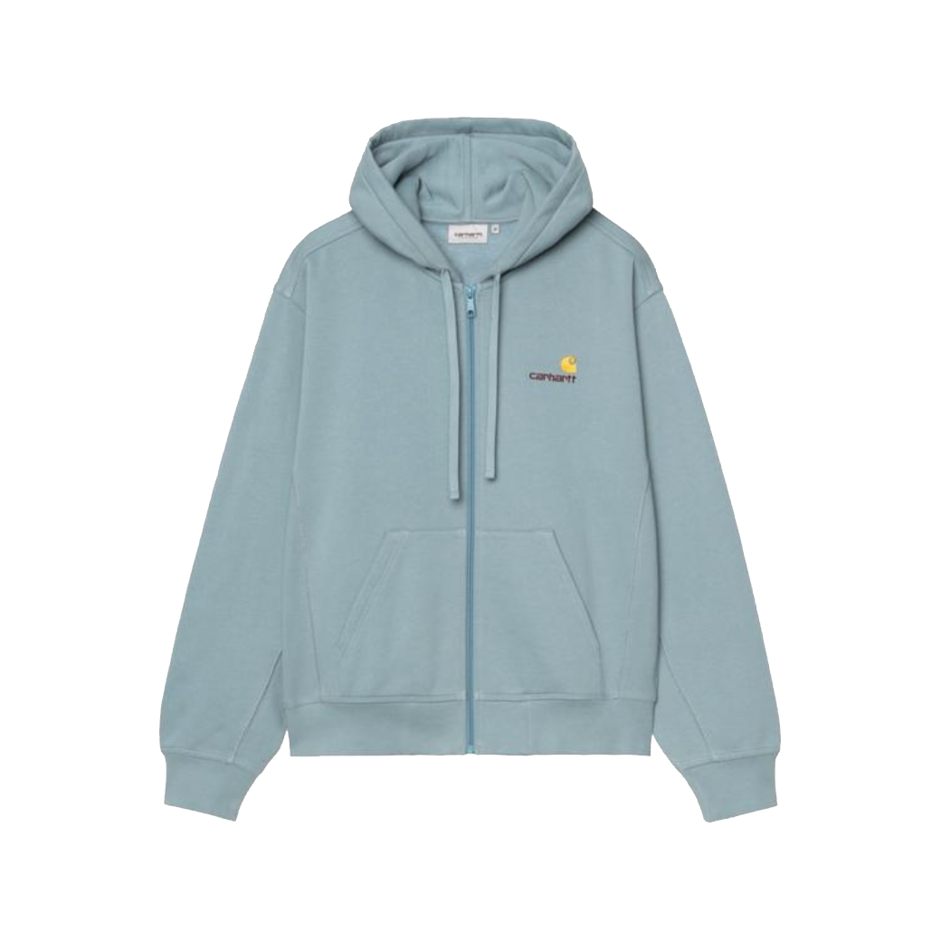 Carhartt WIP Hooded American Script Jacket Citadel