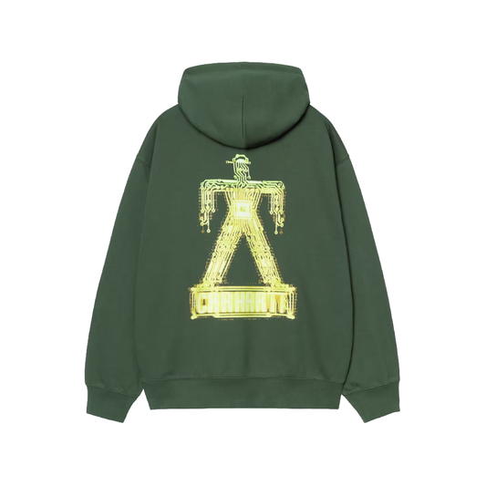 Carhartt WIP Hooded Electric Boogie Sweat Sycamore Tree