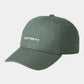 Carhartt Olive Canvas Script Cap