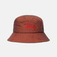 Stussy Copyright Bucket Hat Maroon