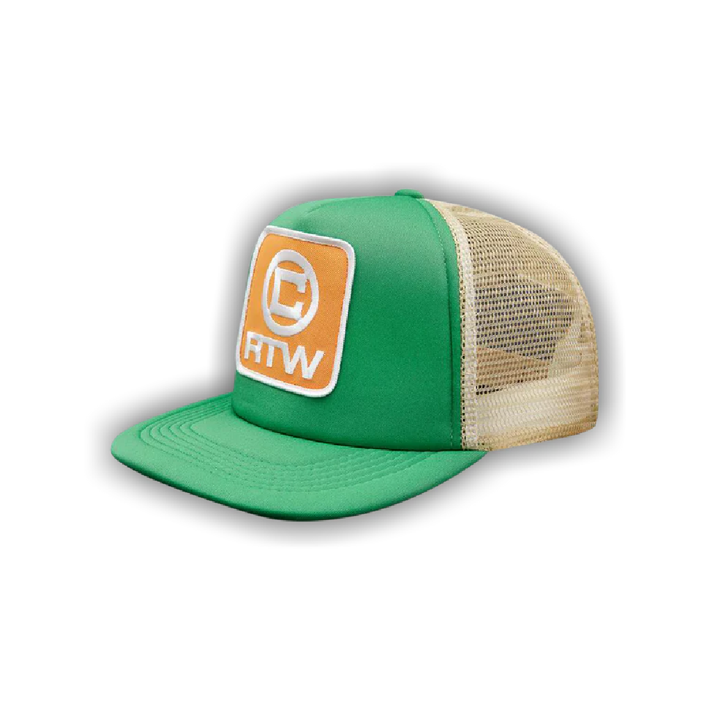 Corteiz Box Trucker Green Cap