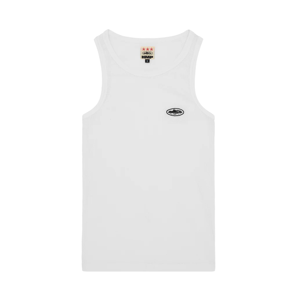 Corteiz HMP ESSENTIALS White Tank Top (3 Pack)
