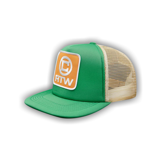 Corteiz Box Trucker Green Cap