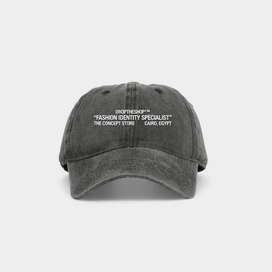 Drop The Shop Grey Cap