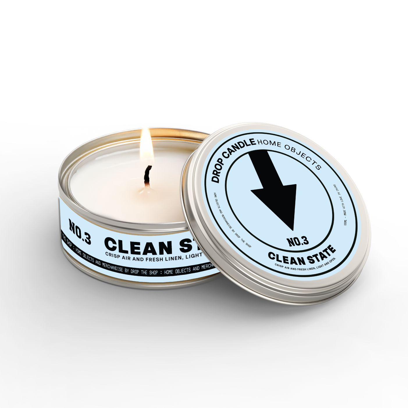 Drop Candle Clean State