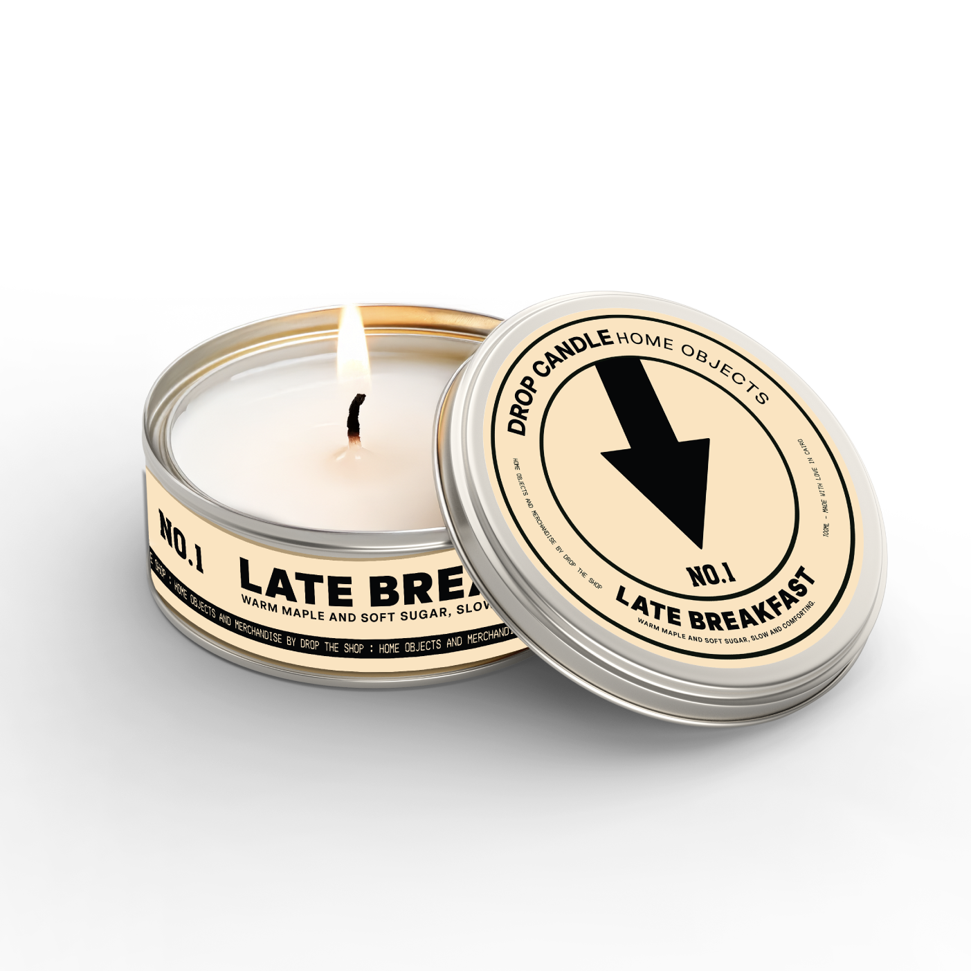 Drop Candle Late Breakfast