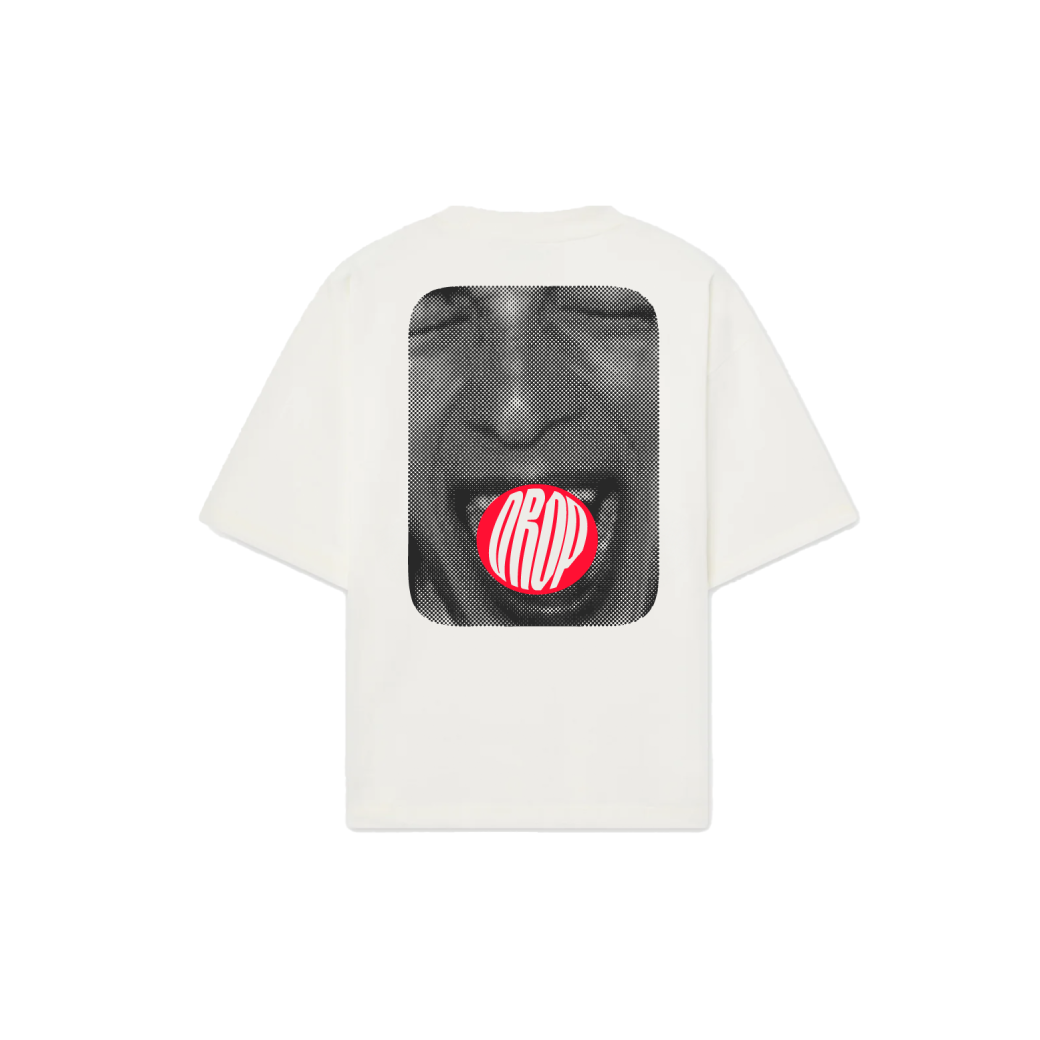 Drop Bubblegum White T-Shirt