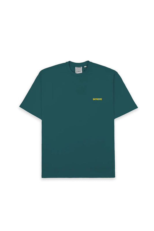 Baynoire Teal Logo PL Oversized Fit T-Shirt