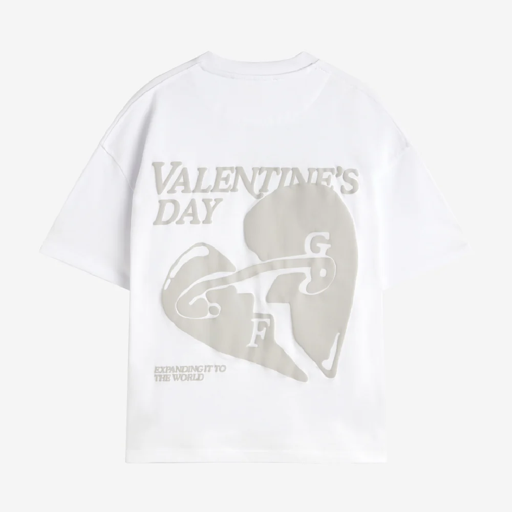 Fake Gods Valentine T-Shirt White/Grey