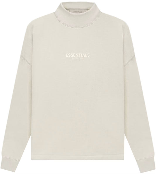 Essentials SS22 Beige Relaxed Mockneck