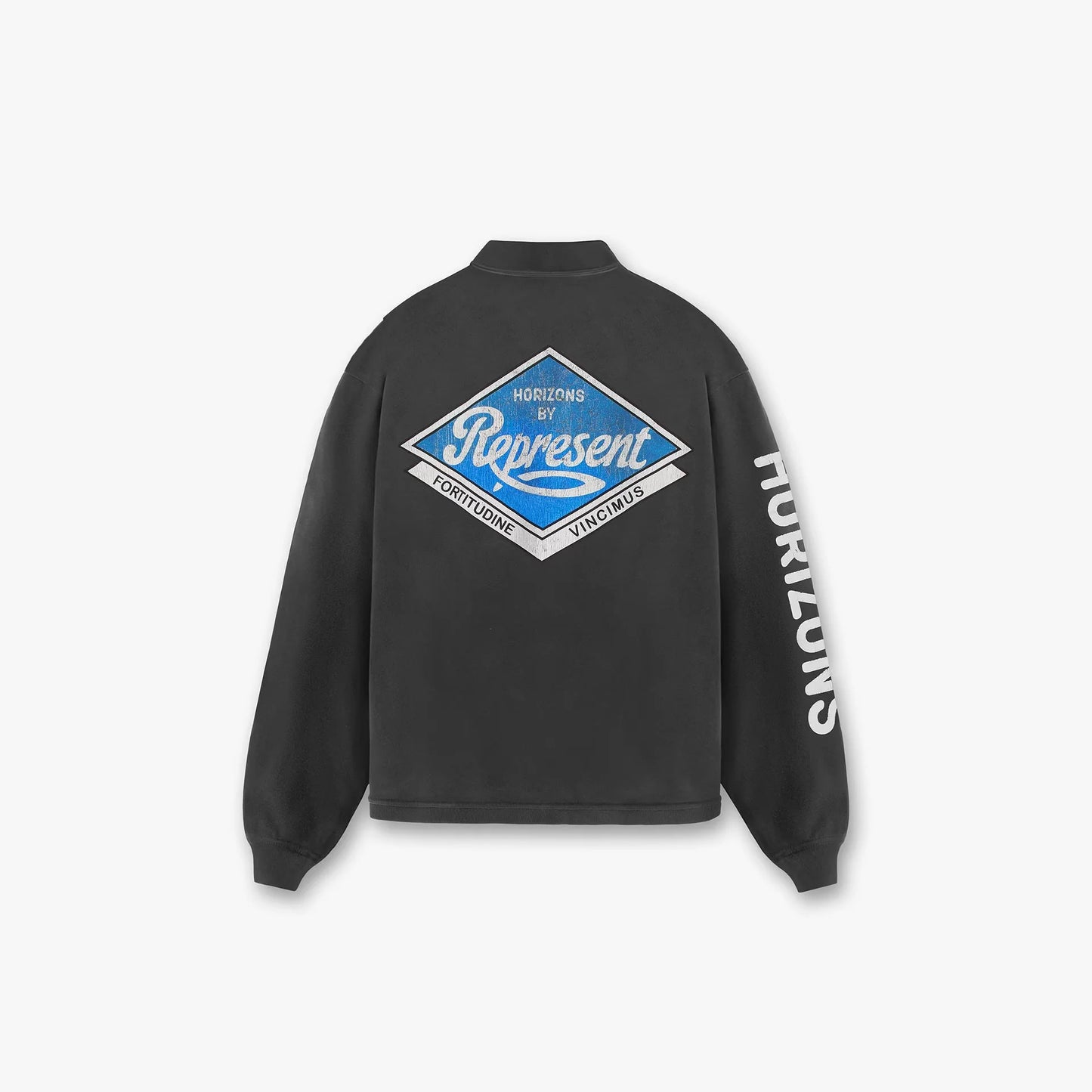 Represent Classic Parts Quarter Zip Black