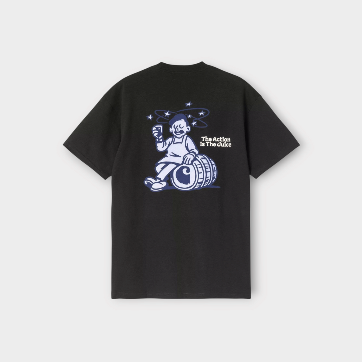 S/S Grape Picker Tee Black, view 1