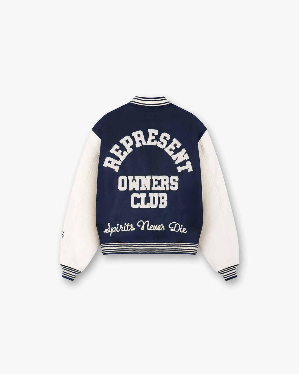 Represent Owners Club Varsity Jacket Midnight Navy