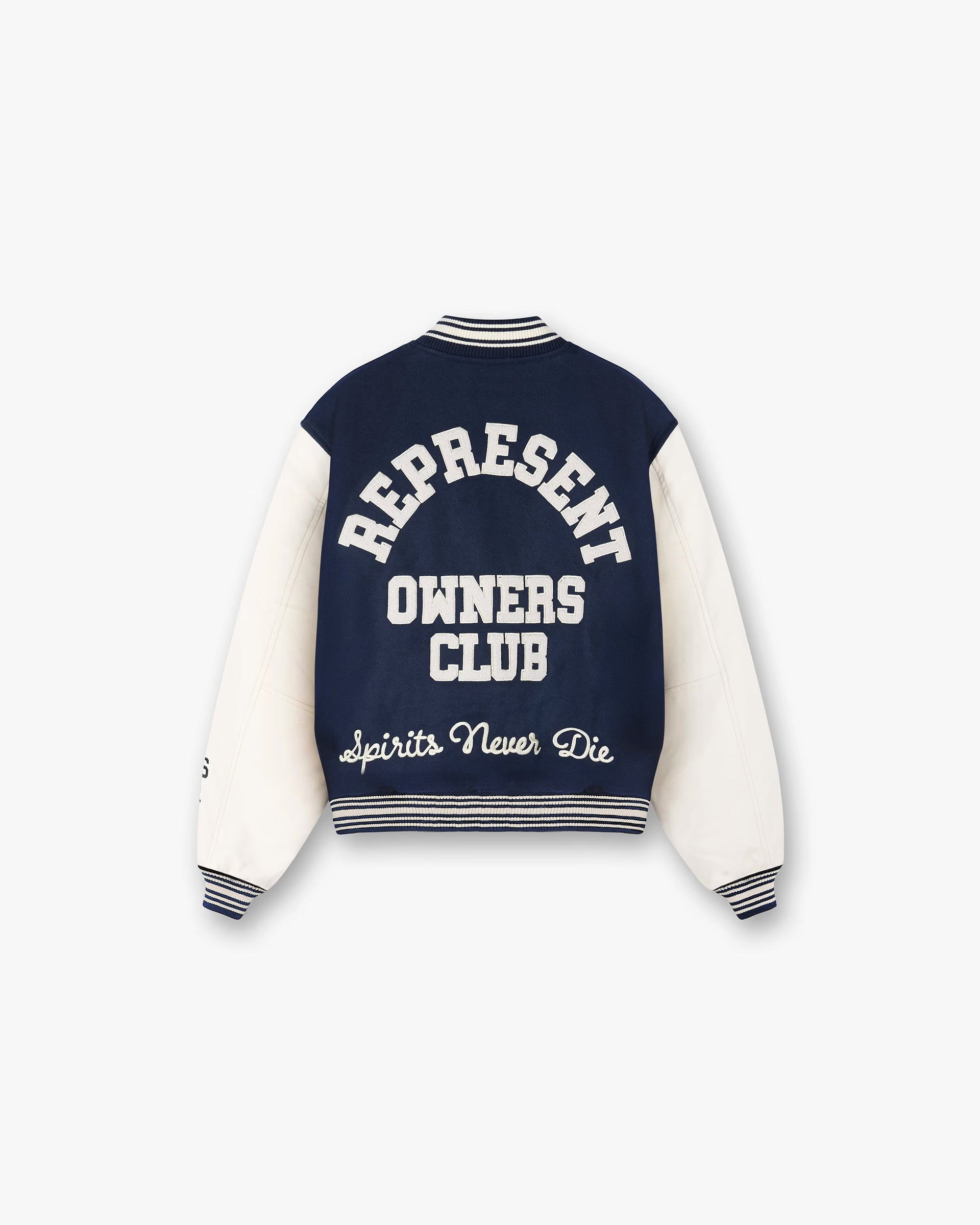 Represent Owners Club Varsity Jacket Midnight Navy