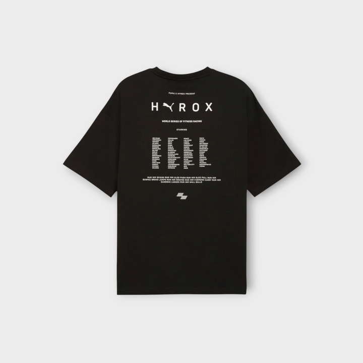 Puma x HYROX Lifestyle Black Tee
