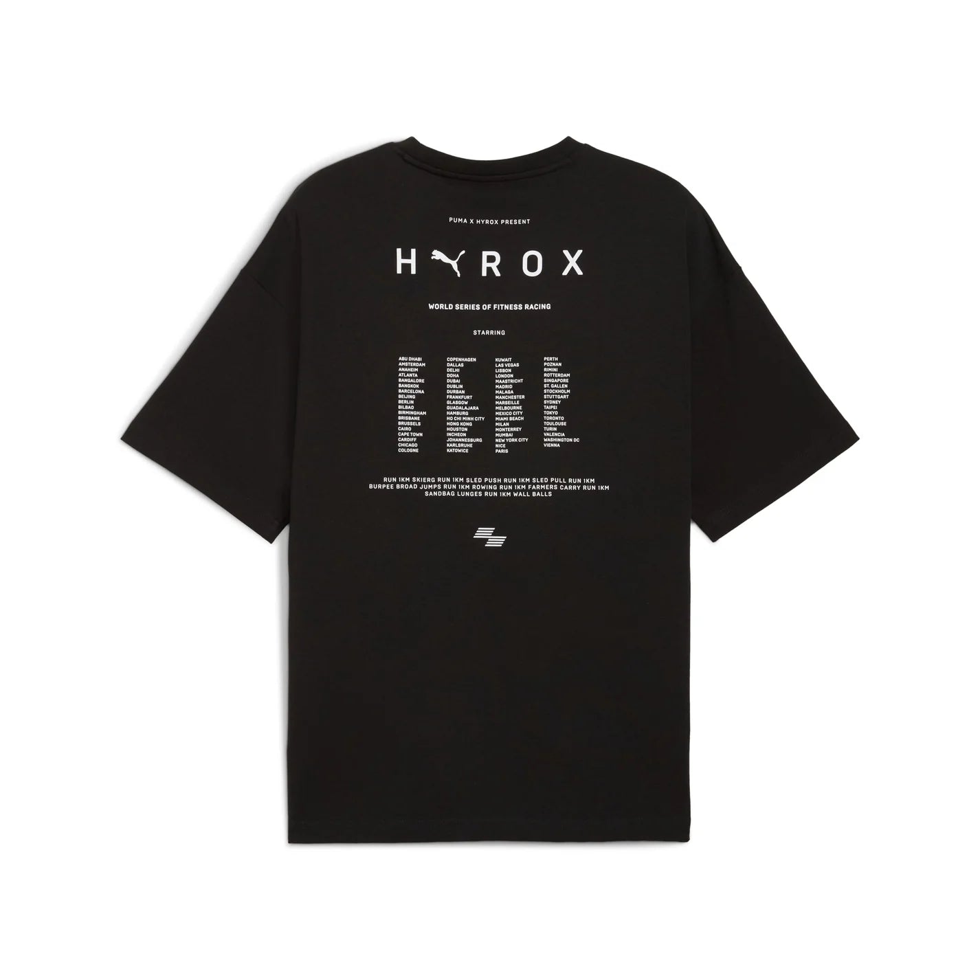 PUMA x HYROX Lifestyle Black T-Shirt