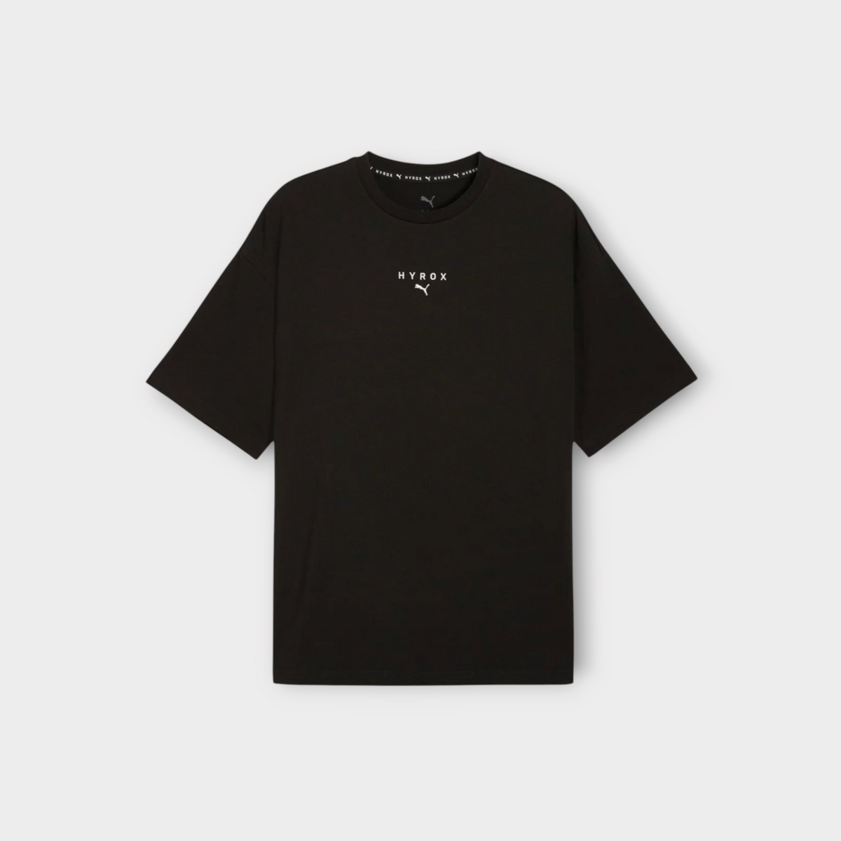x HYROX Lifestyle Black Tee, view 2