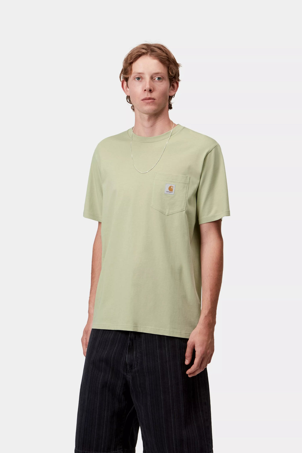 Carhartt WIP S/S Pocket Pale Olive T-Shirt