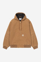 Carhartt WIP Active Jacket Hamilton Brown Stone