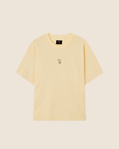 Nude Project Ice Cream Yellow T-Shirt