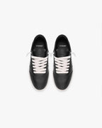 Represent Initial Leather Black Sneaker