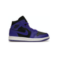 Jordan 1 Mid Purple Black