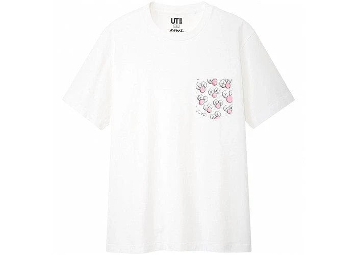 KAWS x Uniqlo BFF Pocket White T-Shirt