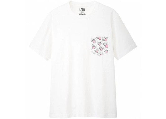 KAWS x Uniqlo BFF Pocket White T-Shirt