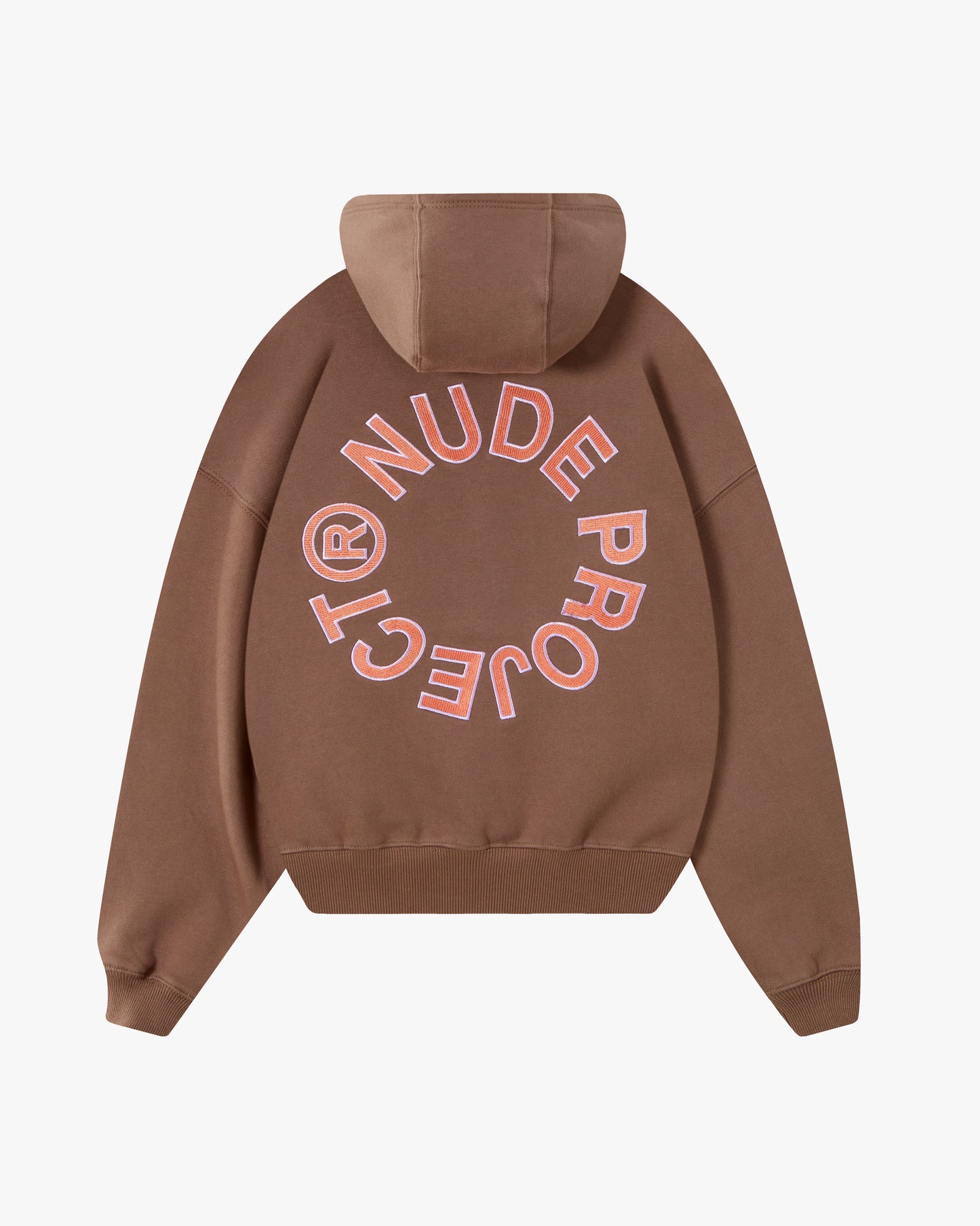 Nude Project Kory Boxy Brown Hoodie