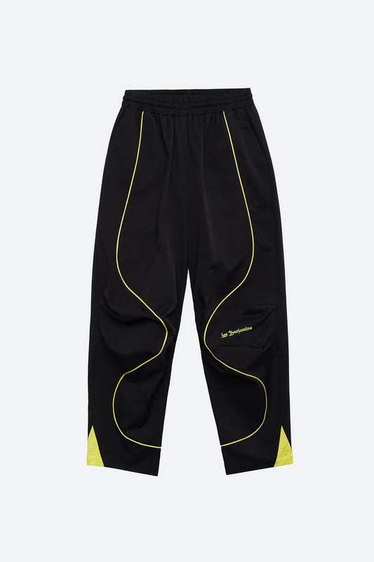 Les Benjamins Black Track Pants