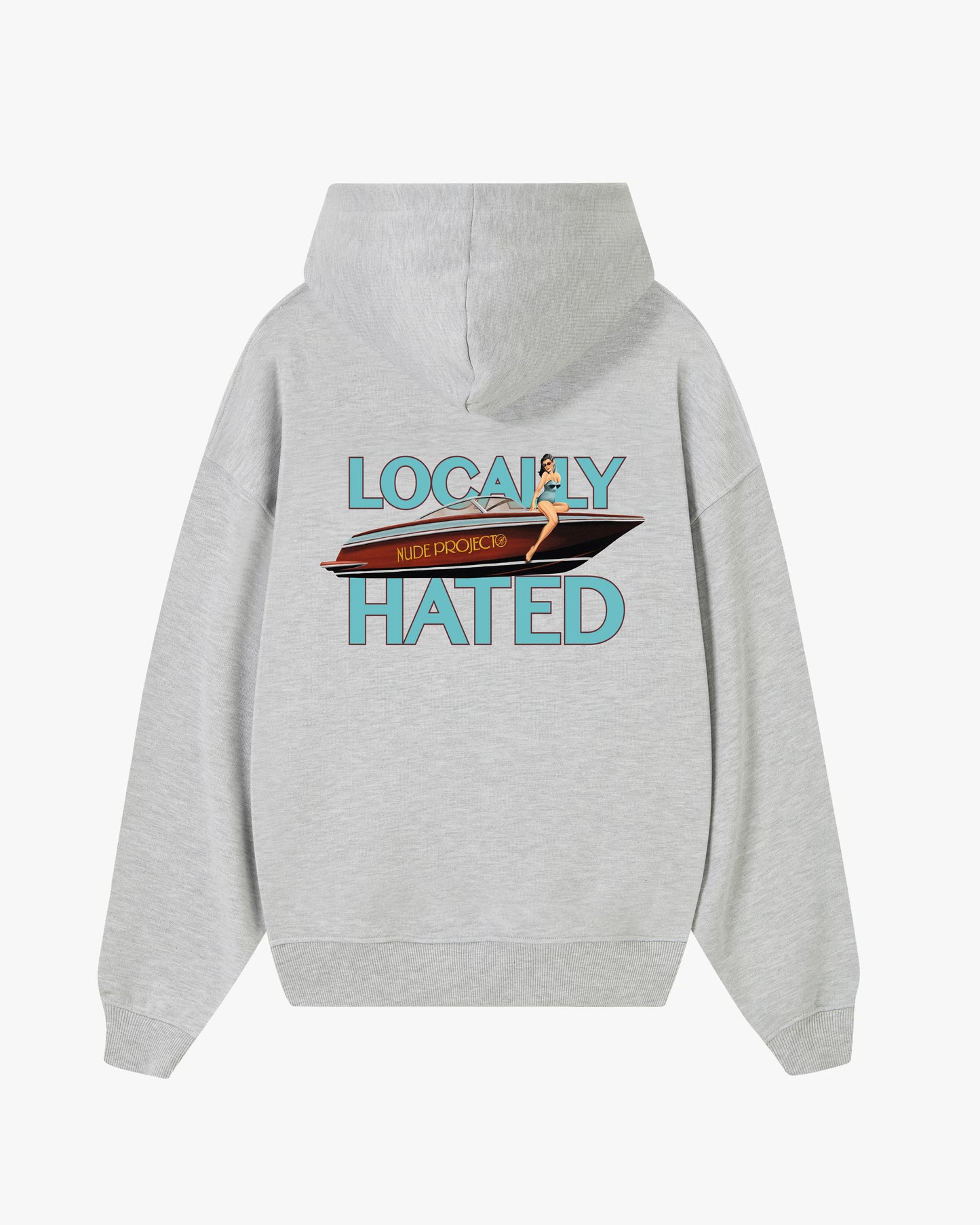 Nude Project Locally Hated Grey Hoodie