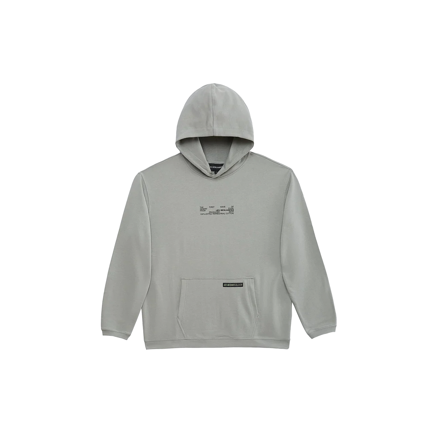 Les Benjamins Grey Relaxed Hoodie