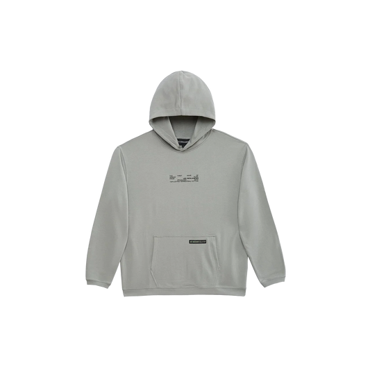 Les Benjamins Grey Relaxed Hoodie