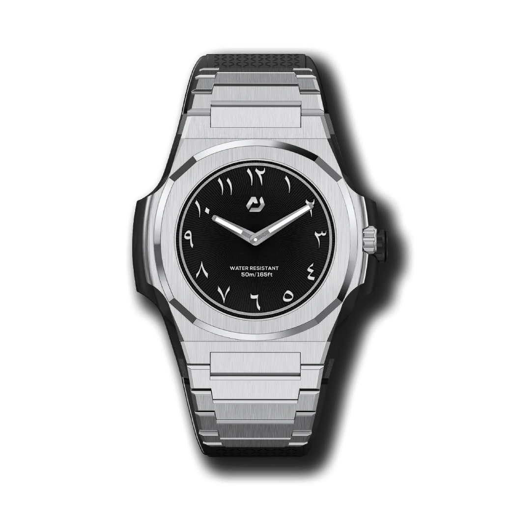 Nuncier MS Silver AR 38mm (BK)