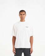 Represent Team 247 Oversized T-Shirt Flat White