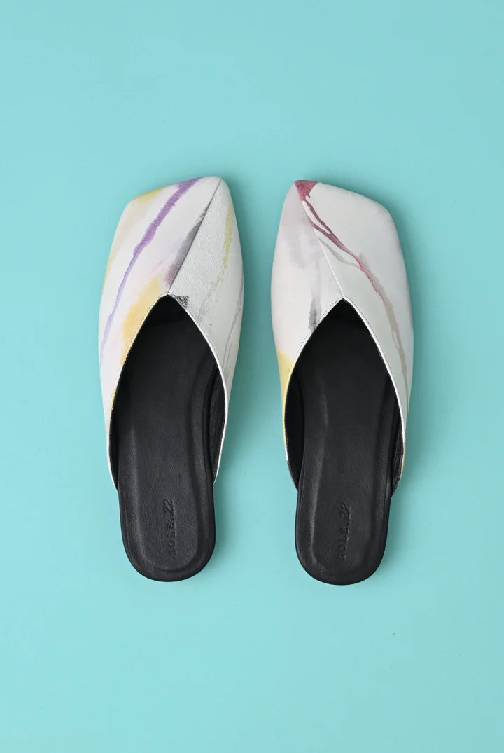 Sole 22 The Blade Mule Watercolor