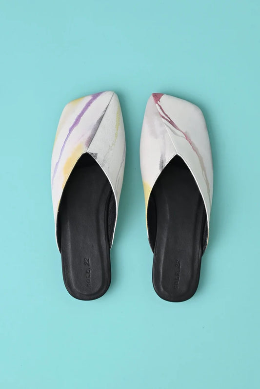 Sole 22 The Blade Mule Watercolor